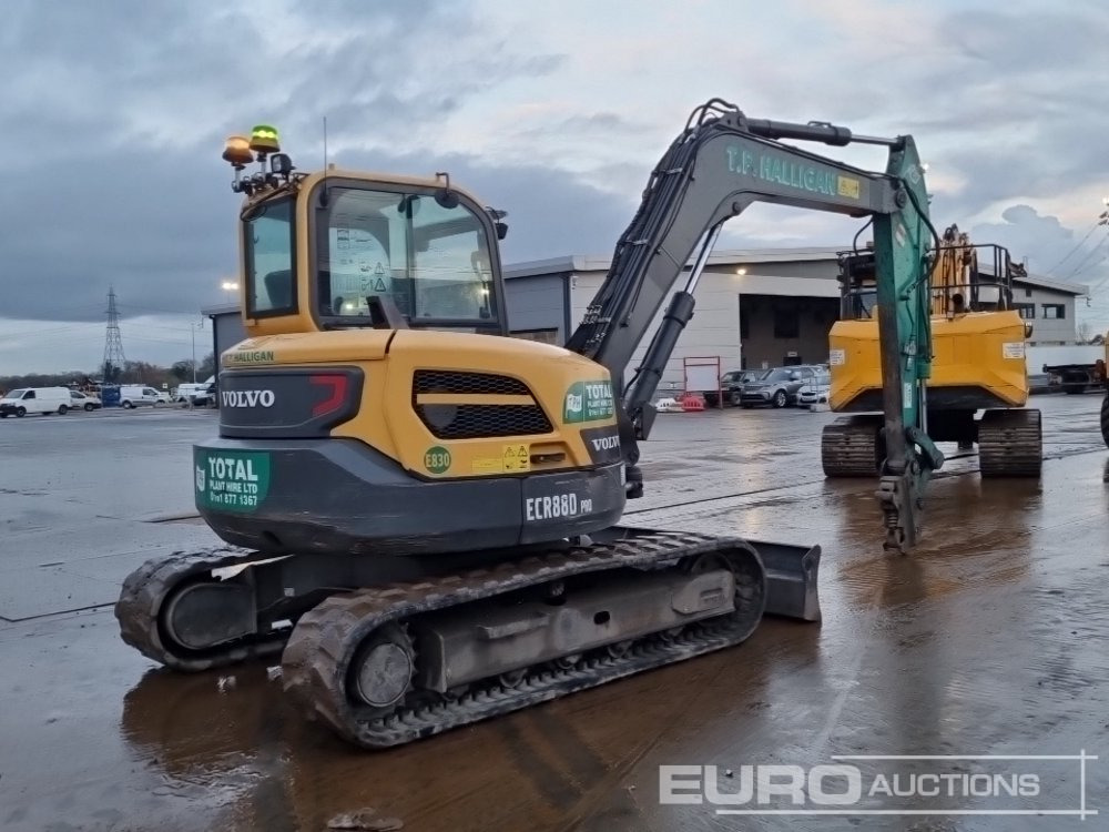 2021 Volvo ECR88D - Mini bager: slika 2021 Volvo ECR88D - Mini bager 2021 Volvo ECR88D - Mini bager: slika 2021 Volvo ECR88D - Mini bager