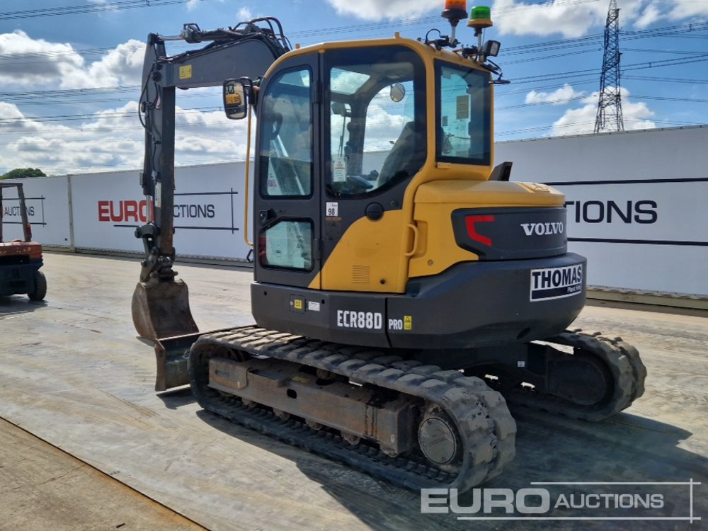 2021 Volvo ECR88D - Mini bager: slika 2021 Volvo ECR88D - Mini bager 2021 Volvo ECR88D - Mini bager: slika 2021 Volvo ECR88D - Mini bager