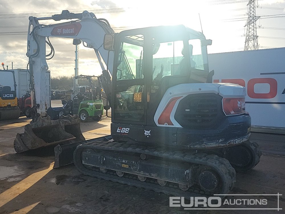 2022 Bobcat E88 - Mini bager: slika 2022 Bobcat E88 - Mini bager 2022 Bobcat E88 - Mini bager: slika 2022 Bobcat E88 - Mini bager