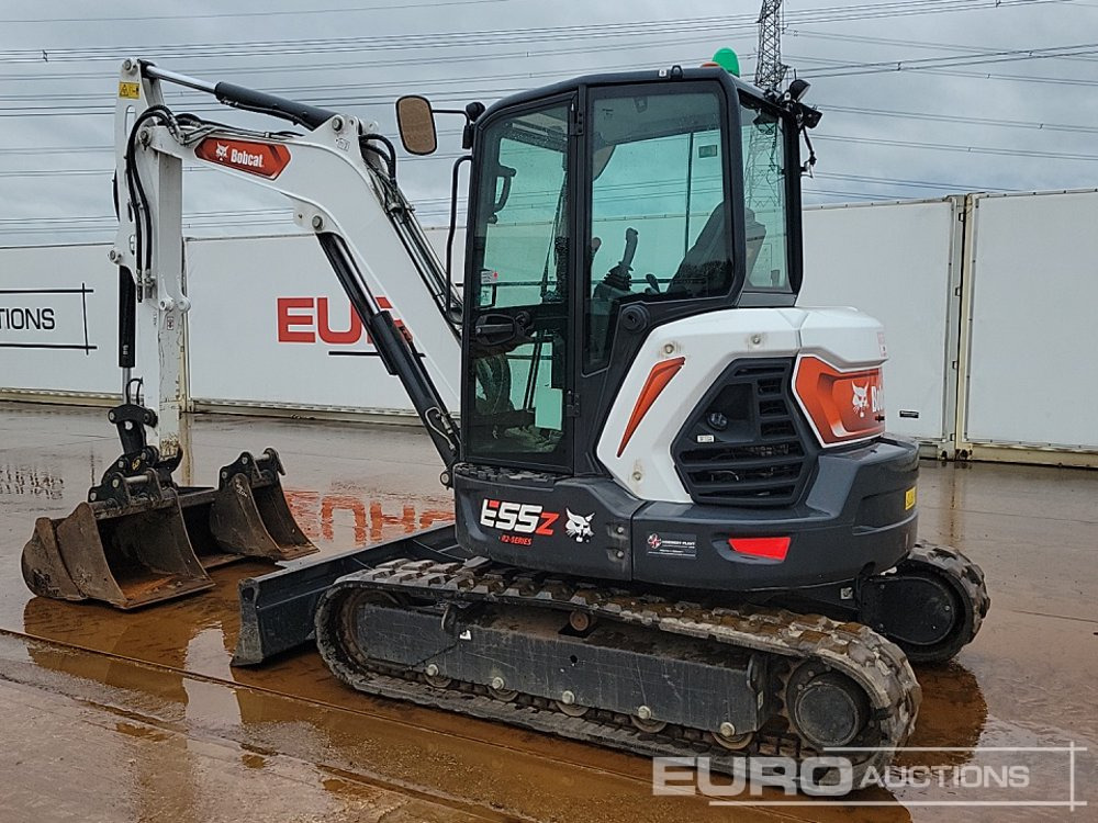 2023 Bobcat E55z - Mini bager: slika 2023 Bobcat E55z - Mini bager 2023 Bobcat E55z - Mini bager: slika 2023 Bobcat E55z - Mini bager