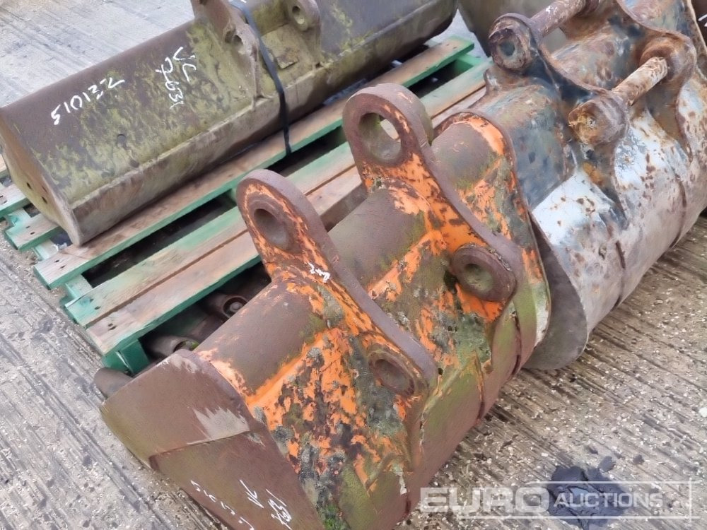 Korpa 42" Ditching, 24", 24", 20", 12" Digging Bucket 35-40mm Pin to suit Mini Excavator: slika Korpa 42" Ditching, 24", 24", 20", 12" Digging Bucket 35-40mm Pin to suit Mini Excavator