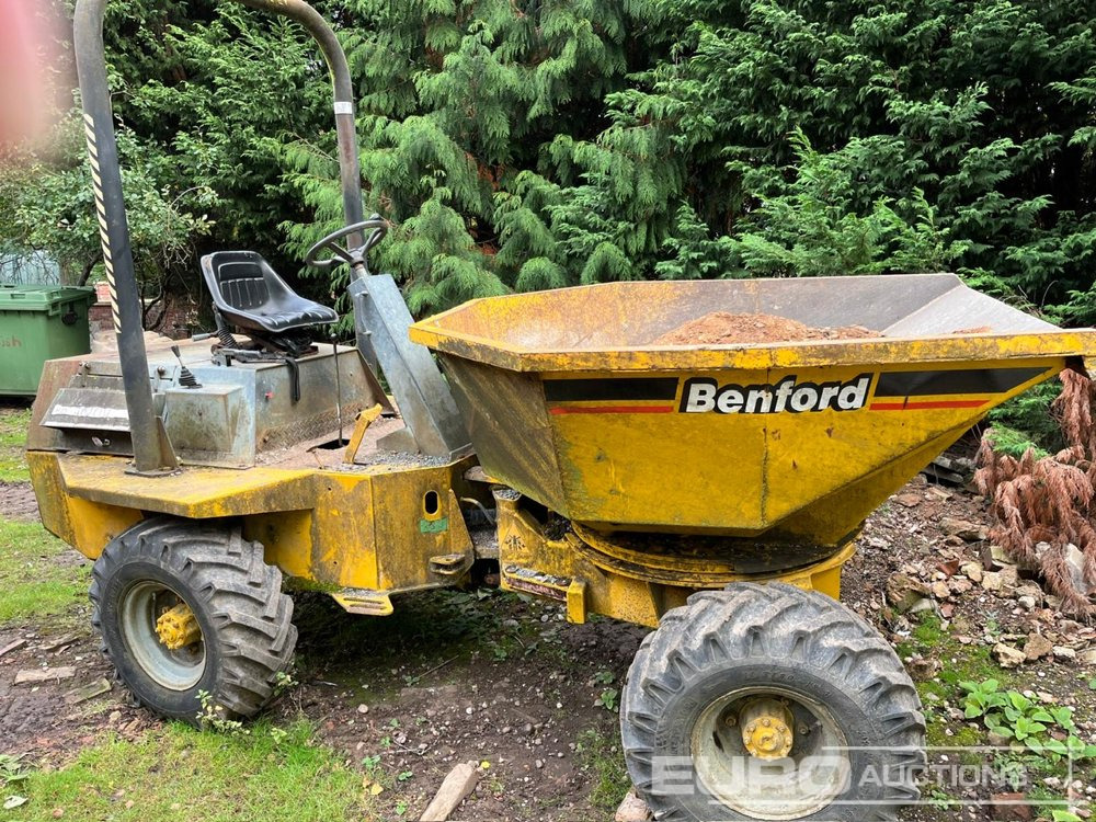 Benford 3 Ton Swivel Skip Dumper, Roll Bar - Mini istovarivač: slika  Benford 3 Ton Swivel Skip Dumper, Roll Bar - Mini istovarivač Benford 3 Ton Swivel Skip Dumper, Roll Bar - Mini istovarivač: slika  Benford 3 Ton Swivel Skip Dumper, Roll Bar - Mini istovarivač