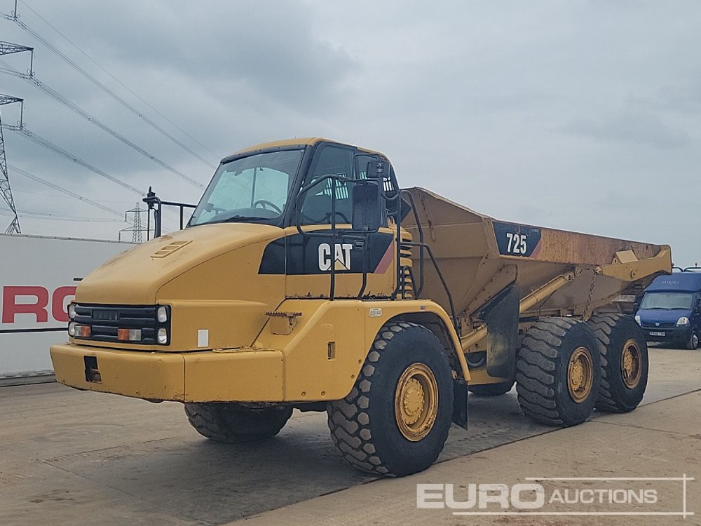 CAT 725 - Zglobni istovarivač: slika CAT 725 - Zglobni istovarivač CAT 725 - Zglobni istovarivač: slika CAT 725 - Zglobni istovarivač