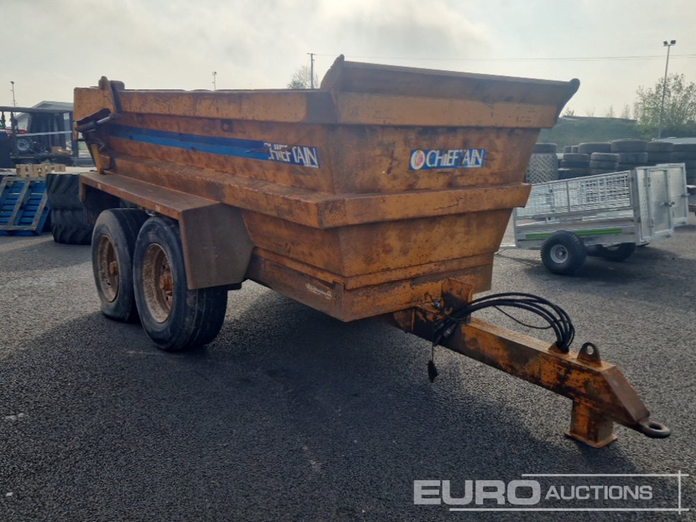 Chieftain 14 Ton Twin Axle Dump Trailer, Hydraulic Taile Door - Prikolica za poljoprivredna gospodarstva: slika Chieftain 14 Ton Twin Axle Dump Trailer, Hydraulic Taile Door - Prikolica za poljoprivredna gospodarstva Chieftain 14 Ton Twin Axle Dump Trailer, Hydraulic Taile Door - Prikolica za poljoprivredna gospodarstva: slika Chieftain 14 Ton Twin Axle Dump Trailer, Hydraulic Taile Door - Prikolica za poljoprivredna gospodarstva