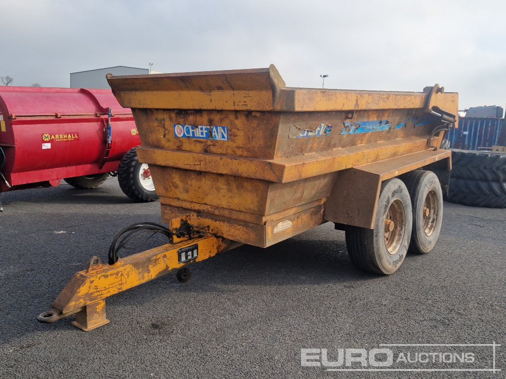Chieftain 14 Ton Twin Axle Dump Trailer, Hydraulic Taile Door - Prikolica za poljoprivredna gospodarstva: slika Chieftain 14 Ton Twin Axle Dump Trailer, Hydraulic Taile Door - Prikolica za poljoprivredna gospodarstva Chieftain 14 Ton Twin Axle Dump Trailer, Hydraulic Taile Door - Prikolica za poljoprivredna gospodarstva: slika Chieftain 14 Ton Twin Axle Dump Trailer, Hydraulic Taile Door - Prikolica za poljoprivredna gospodarstva