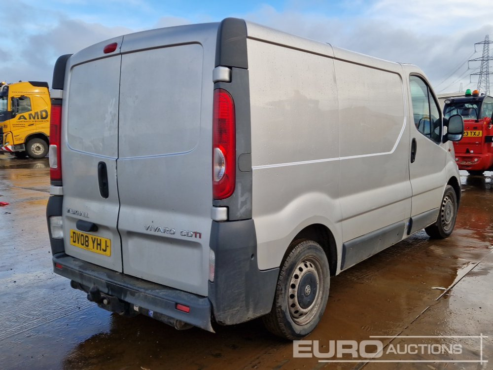 2008 Vauxhall Vivaro - Dostavno vozilo: slika 2008 Vauxhall Vivaro - Dostavno vozilo 2008 Vauxhall Vivaro - Dostavno vozilo: slika 2008 Vauxhall Vivaro - Dostavno vozilo