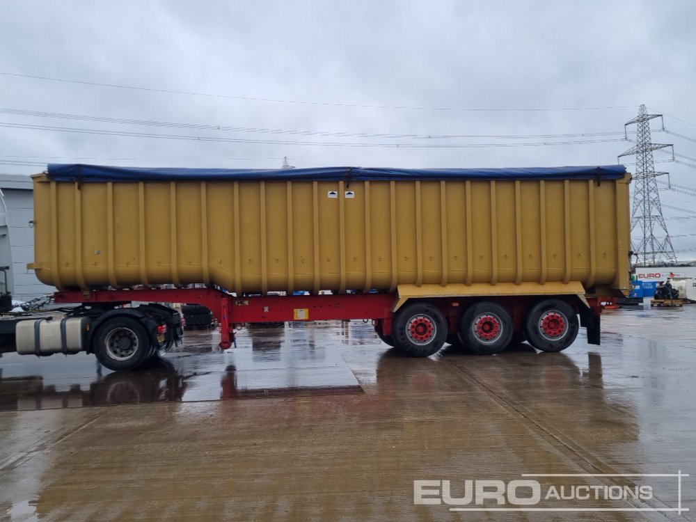 Fruehauf Tri Axle Bulk Tipper Trailer, Easy Sheet - Kiper poluprikolica: slika Fruehauf Tri Axle Bulk Tipper Trailer, Easy Sheet - Kiper poluprikolica Fruehauf Tri Axle Bulk Tipper Trailer, Easy Sheet - Kiper poluprikolica: slika Fruehauf Tri Axle Bulk Tipper Trailer, Easy Sheet - Kiper poluprikolica