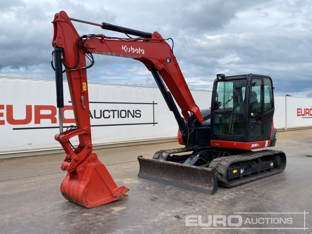 Kubota KX183-3 - Mini bager: slika Kubota KX183-3 - Mini bager Kubota KX183-3 - Mini bager: slika Kubota KX183-3 - Mini bager
