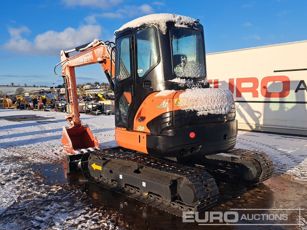 Kubota U55-4 - Mini bager: slika Kubota U55-4 - Mini bager Kubota U55-4 - Mini bager: slika Kubota U55-4 - Mini bager
