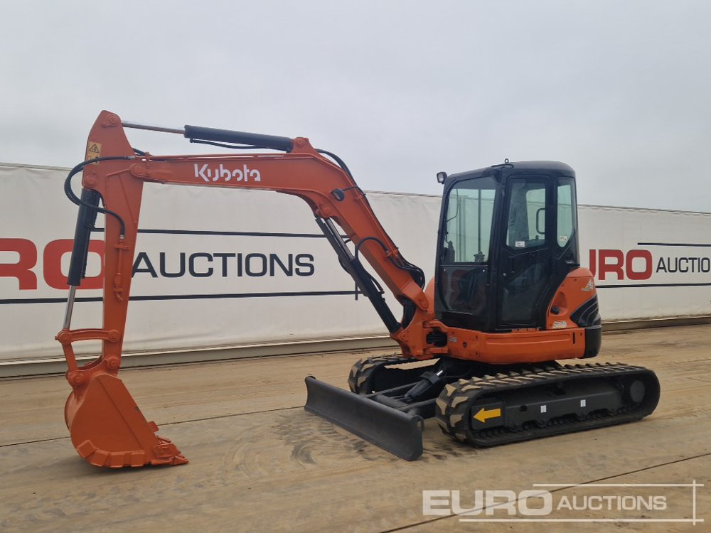 Kubota U55-4 - Mini bager: slika Kubota U55-4 - Mini bager Kubota U55-4 - Mini bager: slika Kubota U55-4 - Mini bager