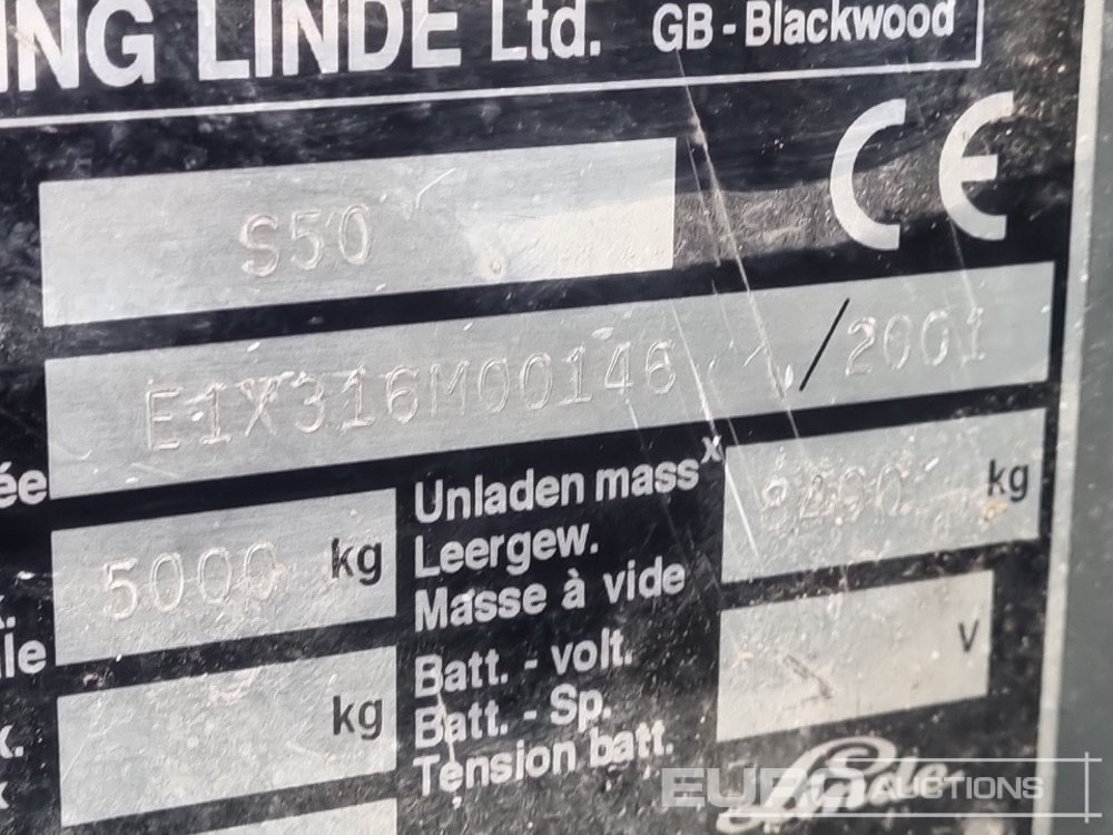 Viličar Lansing -Linde S50: slika Viličar Lansing -Linde S50