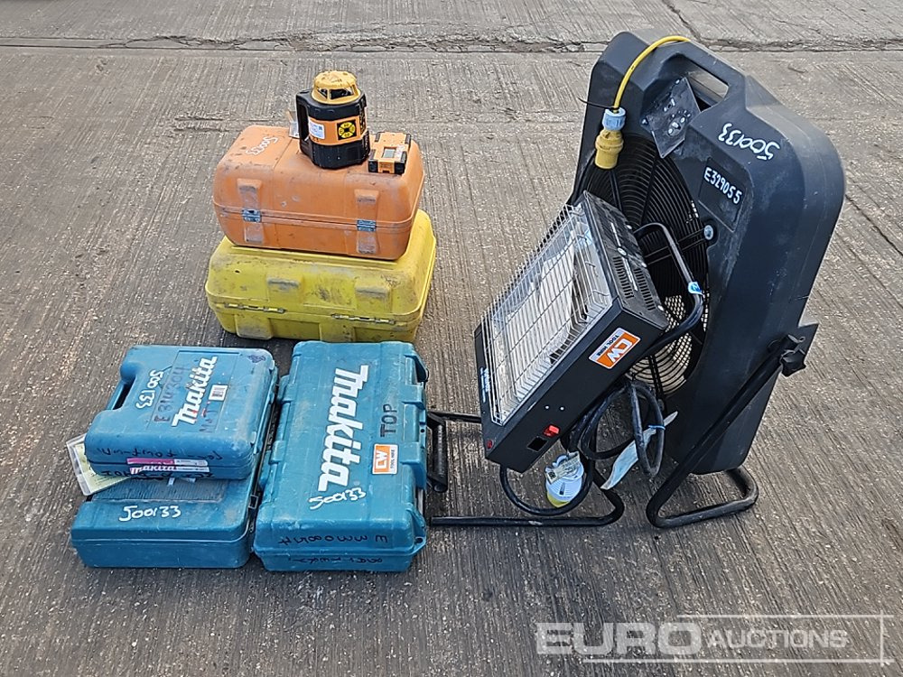 Laser Level (3 of), Makita 110Volt Heat Gun, Makita HR2470 240Volt Hammer Drill, Makita DJR186 Battery Reciprocating Saw, 110Volt Fan, 110Volt Space Heater - Grijač: slika Laser Level (3 of), Makita 110Volt Heat Gun, Makita HR2470 240Volt Hammer Drill, Makita DJR186 Battery Reciprocating Saw, 110Volt Fan, 110Volt Space Heater - Grijač Laser Level (3 of), Makita 110Volt Heat Gun, Makita HR2470 240Volt Hammer Drill, Makita DJR186 Battery Reciprocating Saw, 110Volt Fan, 110Volt Space Heater - Grijač: slika Laser Level (3 of), Makita 110Volt Heat Gun, Makita HR2470 240Volt Hammer Drill, Makita DJR186 Battery Reciprocating Saw, 110Volt Fan, 110Volt Space Heater - Grijač