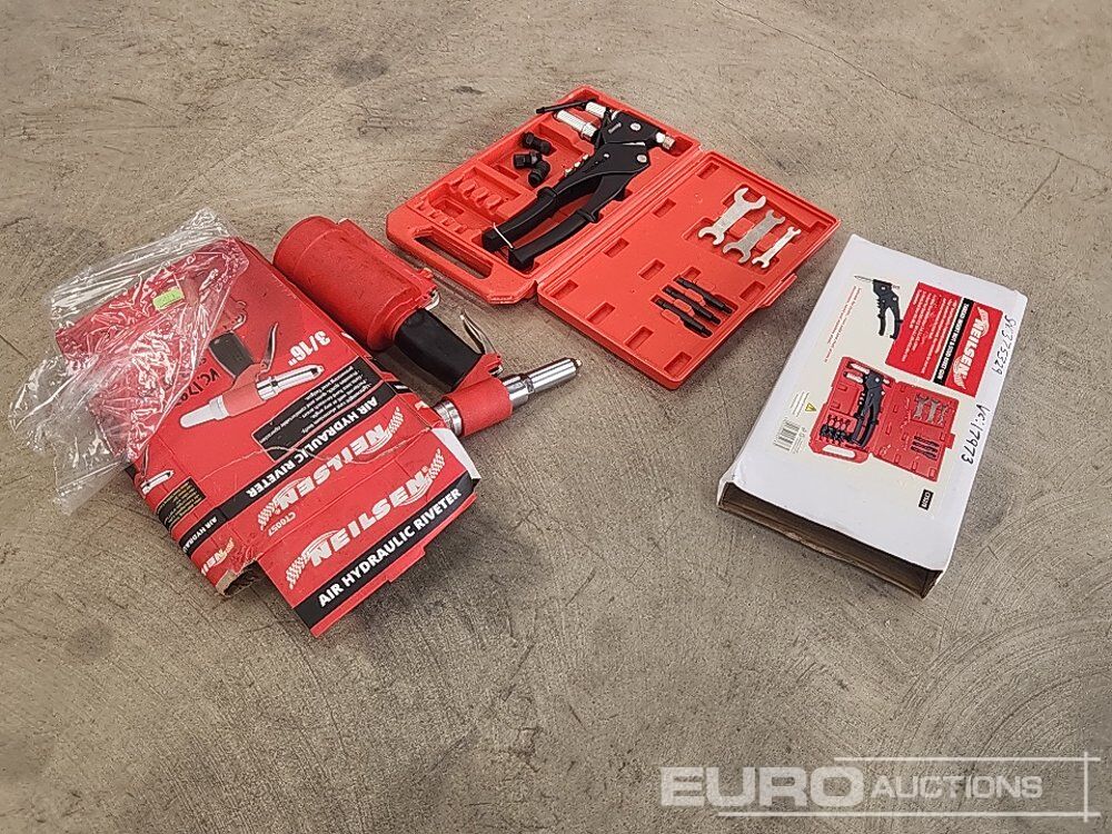 Neilsen Rivet Gun, Bits & Pneumatic Hydraulic Riveter - Oprema za radionice: slika Neilsen Rivet Gun, Bits & Pneumatic Hydraulic Riveter - Oprema za radionice Neilsen Rivet Gun, Bits & Pneumatic Hydraulic Riveter - Oprema za radionice: slika Neilsen Rivet Gun, Bits & Pneumatic Hydraulic Riveter - Oprema za radionice