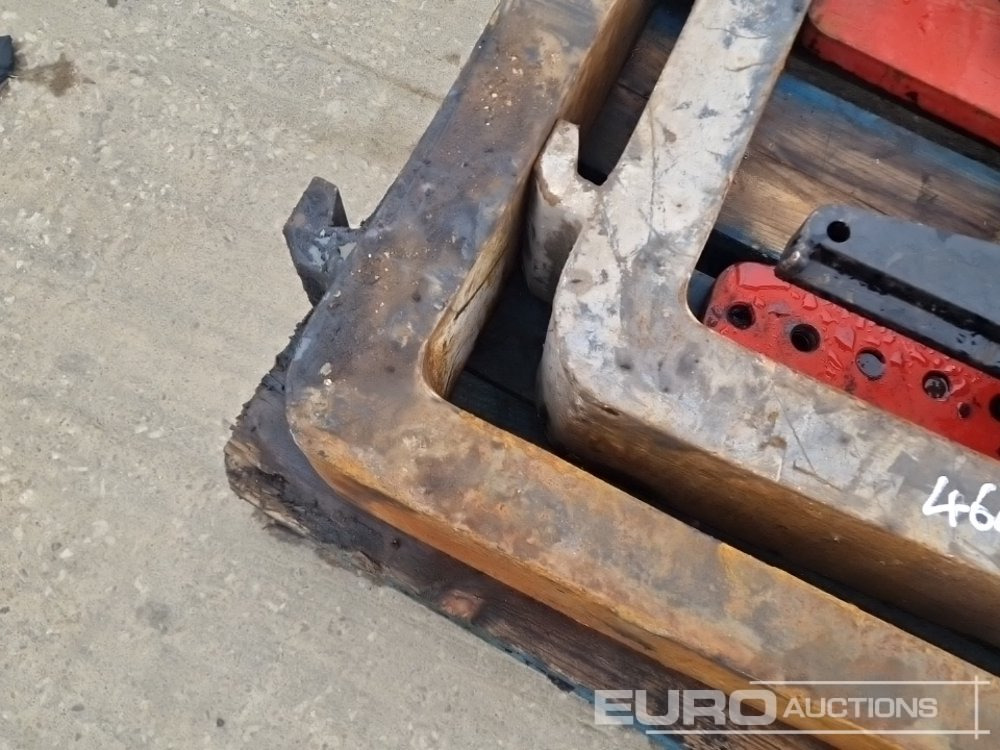 Oprema za rukovanje materijalima Hydraulic Rotating Fork Carriage & Forks to suit Forklift: slika Oprema za rukovanje materijalima Hydraulic Rotating Fork Carriage & Forks to suit Forklift