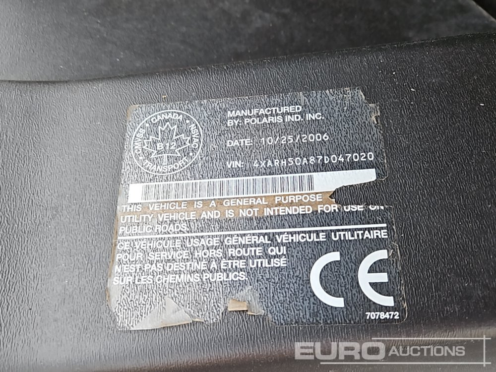 ATV/ Quad vozilo Polaris Ranger 500: slika ATV/ Quad vozilo Polaris Ranger 500