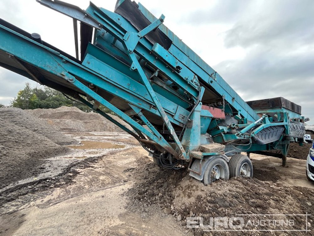 Powerscreen Chieftain - Screener: slika Powerscreen Chieftain - Screener Powerscreen Chieftain - Screener: slika Powerscreen Chieftain - Screener