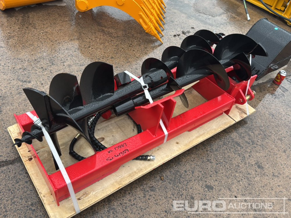 Unused 2025 16", 12" & 8" Hydraulic Auger to suit Skidsteer Loader - Priključak za Bager: slika Unused 2025 16", 12" & 8" Hydraulic Auger to suit Skidsteer Loader - Priključak za Bager Unused 2025 16", 12" & 8" Hydraulic Auger to suit Skidsteer Loader - Priključak za Bager: slika Unused 2025 16", 12" & 8" Hydraulic Auger to suit Skidsteer Loader - Priključak za Bager