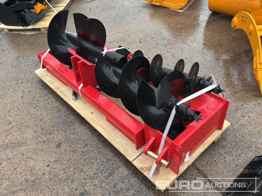 Unused 2025 16", 12" & 8" Hydraulic Auger to suit Skidsteer Loader - Priključak za Bager: slika Unused 2025 16", 12" & 8" Hydraulic Auger to suit Skidsteer Loader - Priključak za Bager Unused 2025 16", 12" & 8" Hydraulic Auger to suit Skidsteer Loader - Priključak za Bager: slika Unused 2025 16", 12" & 8" Hydraulic Auger to suit Skidsteer Loader - Priključak za Bager