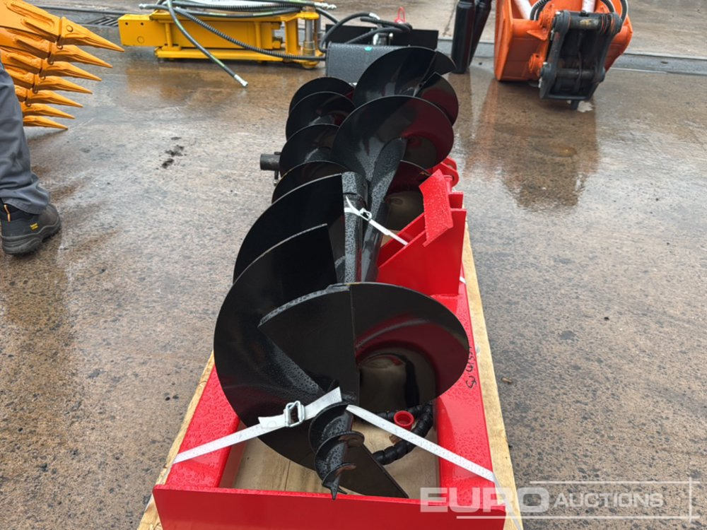 Unused 2025 16", 12" & 8" Hydraulic Auger to suit Skidsteer Loader - Priključak za Bager: slika Unused 2025 16", 12" & 8" Hydraulic Auger to suit Skidsteer Loader - Priključak za Bager Unused 2025 16", 12" & 8" Hydraulic Auger to suit Skidsteer Loader - Priključak za Bager: slika Unused 2025 16", 12" & 8" Hydraulic Auger to suit Skidsteer Loader - Priključak za Bager