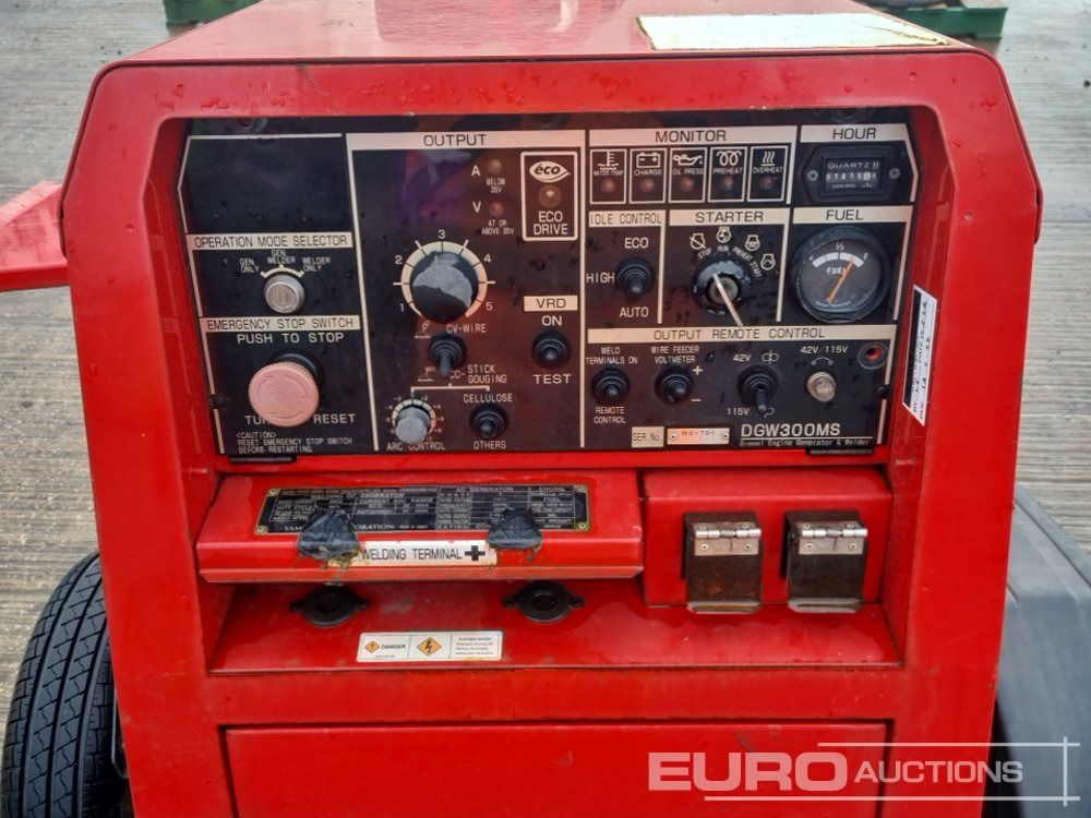 Generatorski set Shindaiwa 300A: slika Generatorski set Shindaiwa 300A