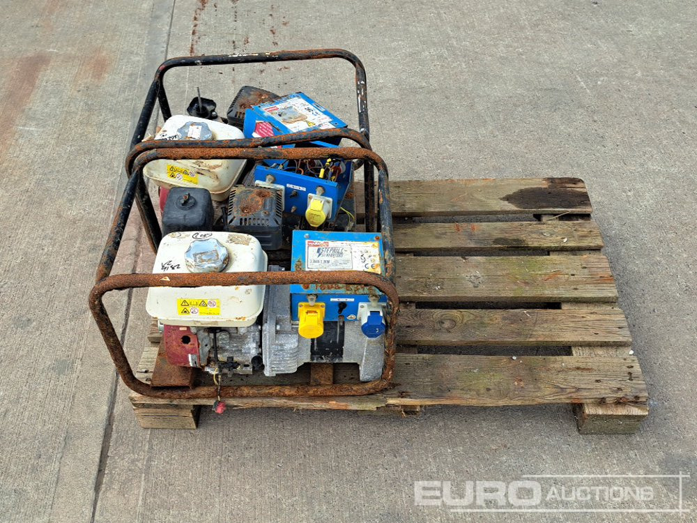 Stephill 2.7Kva Petrol Generator, Honda Engine (2 of) (Spares) - Generatorski set: slika Stephill 2.7Kva Petrol Generator, Honda Engine (2 of) (Spares) - Generatorski set Stephill 2.7Kva Petrol Generator, Honda Engine (2 of) (Spares) - Generatorski set: slika Stephill 2.7Kva Petrol Generator, Honda Engine (2 of) (Spares) - Generatorski set