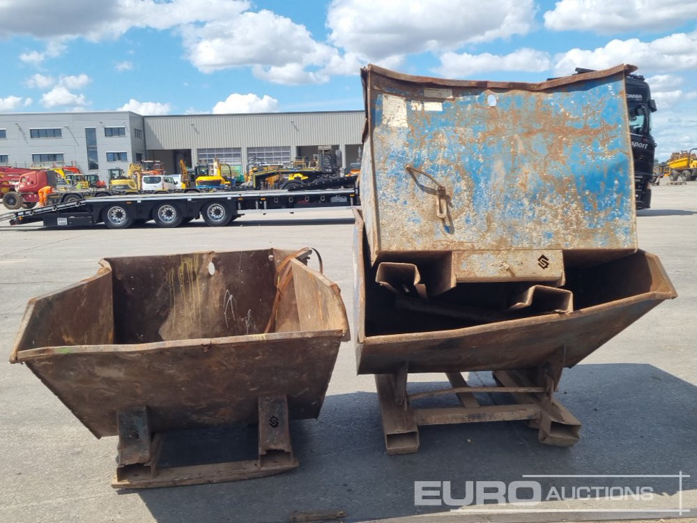 Kiper kontejner Tipping Skip to suit Forklift (3 of): slika Kiper kontejner Tipping Skip to suit Forklift (3 of)