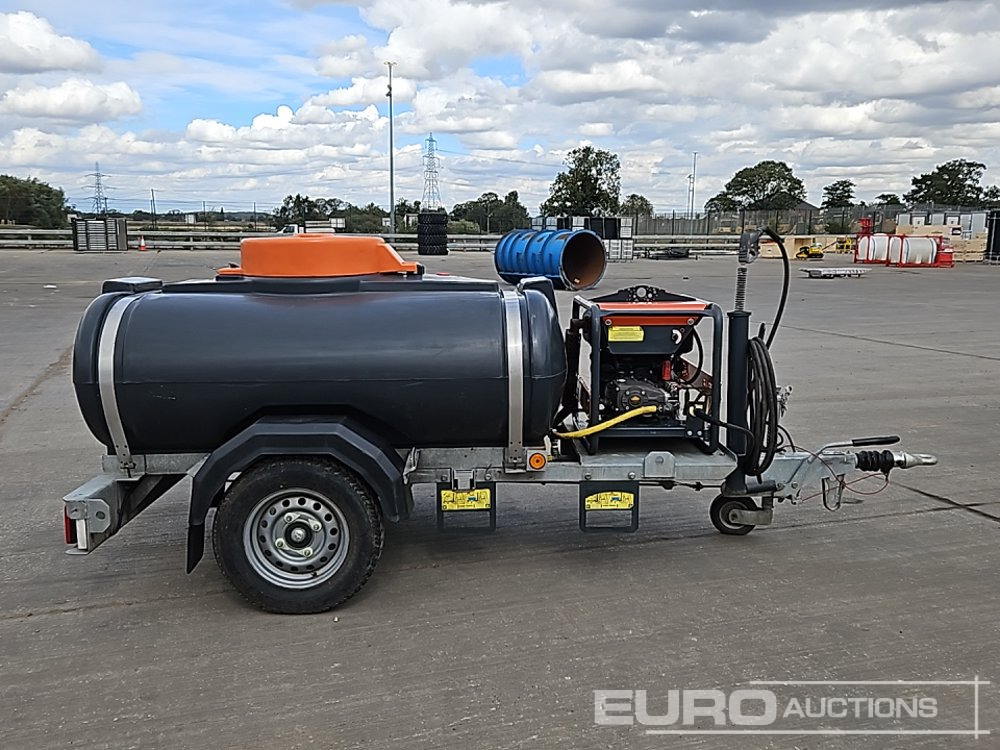 Visokotlačni perač Trailer Engineering Single Axle Plastic Water Bowser, Yanmar Pressure Washer: slika Visokotlačni perač Trailer Engineering Single Axle Plastic Water Bowser, Yanmar Pressure Washer