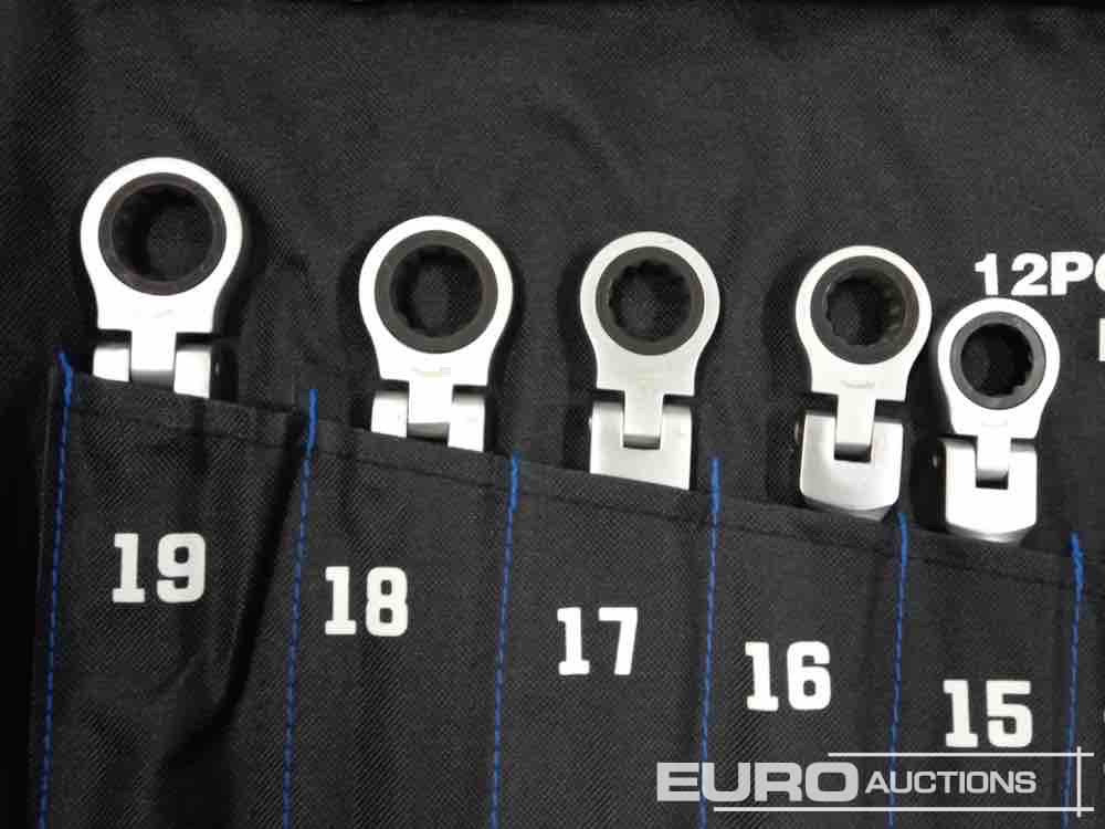 Unused 12pcs Flexible Ratchet Spanner Set, 8-19mm - Oprema za radionice: slika Unused 12pcs Flexible Ratchet Spanner Set, 8-19mm - Oprema za radionice Unused 12pcs Flexible Ratchet Spanner Set, 8-19mm - Oprema za radionice: slika Unused 12pcs Flexible Ratchet Spanner Set, 8-19mm - Oprema za radionice