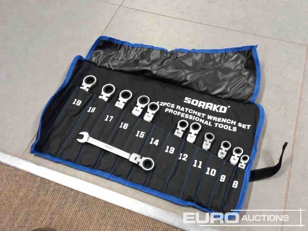 Unused 12pcs Flexible Ratchet Spanner Set, 8-19mm - Oprema za radionice: slika Unused 12pcs Flexible Ratchet Spanner Set, 8-19mm - Oprema za radionice Unused 12pcs Flexible Ratchet Spanner Set, 8-19mm - Oprema za radionice: slika Unused 12pcs Flexible Ratchet Spanner Set, 8-19mm - Oprema za radionice
