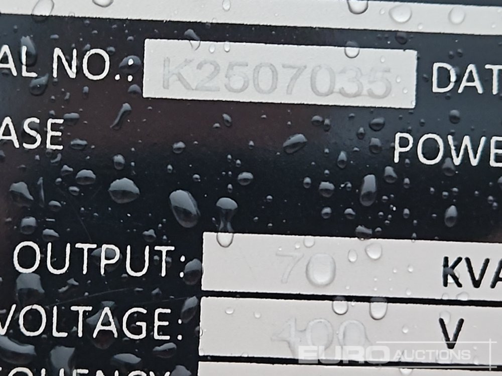 Generatorski set Unused 2025 Ashita Power AG3-70: slika Generatorski set Unused 2025 Ashita Power AG3-70