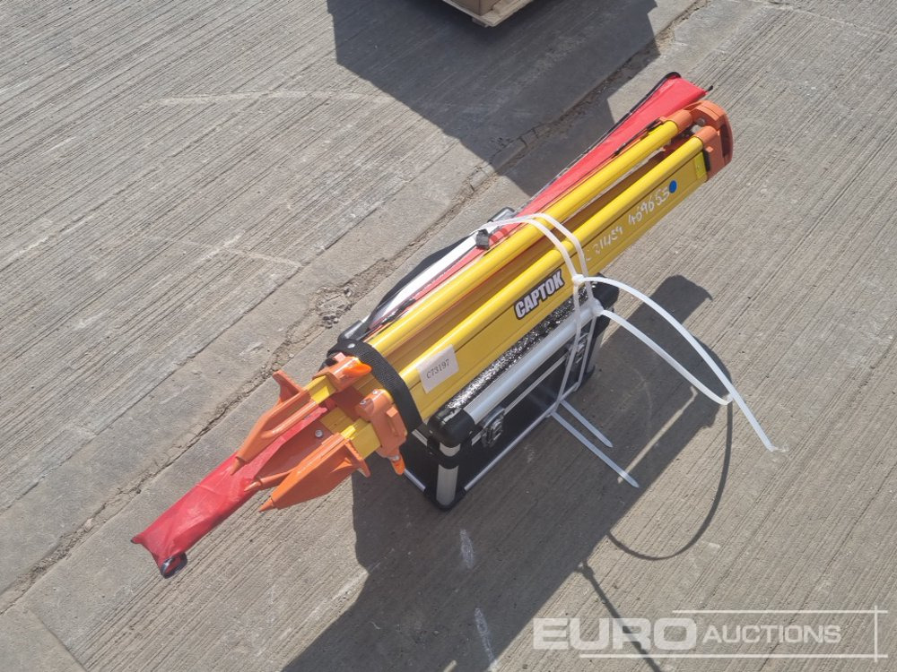 Unused 2025 Captok Self-Leveling Rotary Laser, Receiver, Tripod, Grade Rod - Građevinska oprema: slika Unused 2025 Captok Self-Leveling Rotary Laser, Receiver, Tripod, Grade Rod - Građevinska oprema Unused 2025 Captok Self-Leveling Rotary Laser, Receiver, Tripod, Grade Rod - Građevinska oprema: slika Unused 2025 Captok Self-Leveling Rotary Laser, Receiver, Tripod, Grade Rod - Građevinska oprema