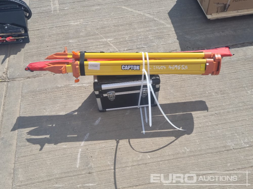 Unused 2025 Captok Self-Leveling Rotary Laser, Receiver, Tripod, Grade Rod - Građevinska oprema: slika Unused 2025 Captok Self-Leveling Rotary Laser, Receiver, Tripod, Grade Rod - Građevinska oprema Unused 2025 Captok Self-Leveling Rotary Laser, Receiver, Tripod, Grade Rod - Građevinska oprema: slika Unused 2025 Captok Self-Leveling Rotary Laser, Receiver, Tripod, Grade Rod - Građevinska oprema
