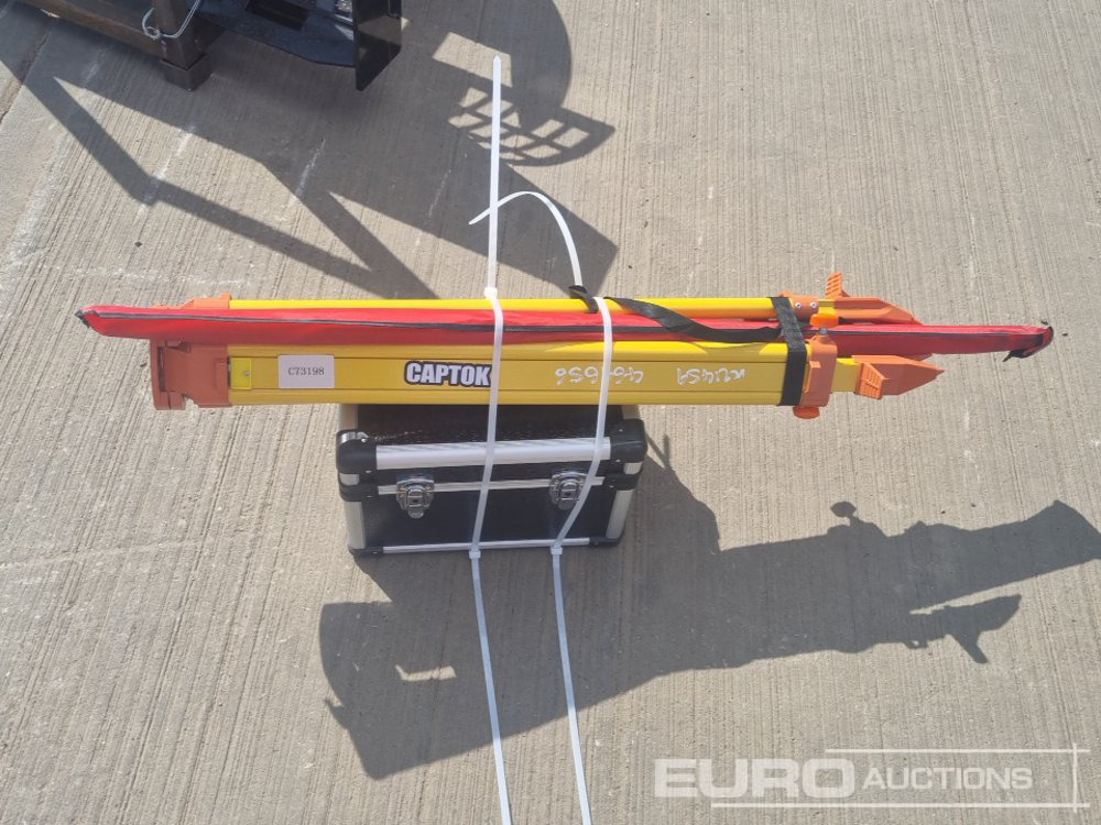 Unused 2025 Captok Self-Leveling Rotary Laser, Receiver, Tripod, Grade Rod - Građevinska oprema: slika Unused 2025 Captok Self-Leveling Rotary Laser, Receiver, Tripod, Grade Rod - Građevinska oprema Unused 2025 Captok Self-Leveling Rotary Laser, Receiver, Tripod, Grade Rod - Građevinska oprema: slika Unused 2025 Captok Self-Leveling Rotary Laser, Receiver, Tripod, Grade Rod - Građevinska oprema