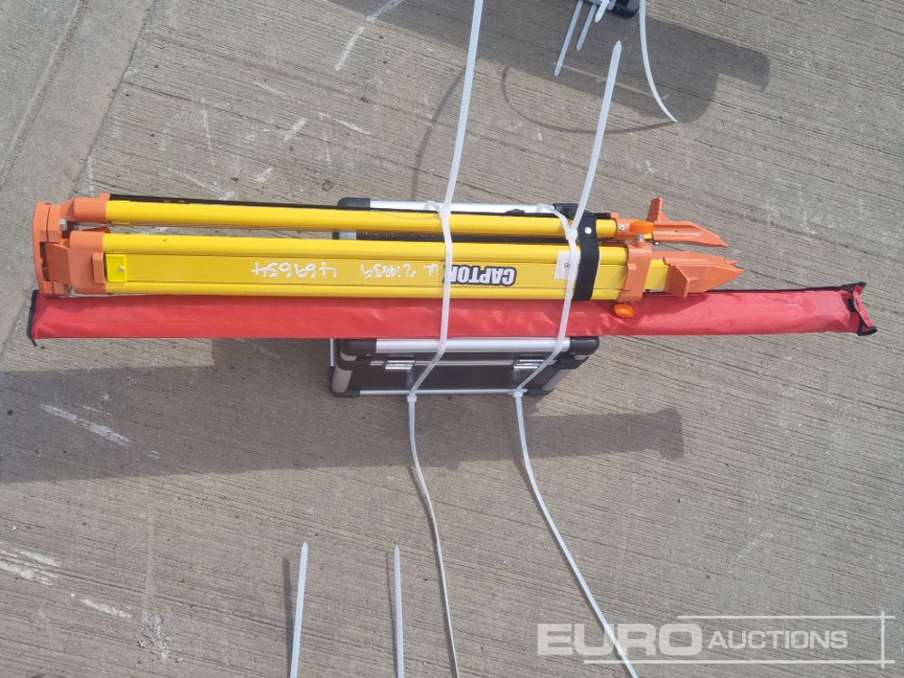 Unused 2025 Captok Self-Leveling Rotary Laser, Receiver, Tripod, Grade Rod - Građevinska oprema: slika Unused 2025 Captok Self-Leveling Rotary Laser, Receiver, Tripod, Grade Rod - Građevinska oprema Unused 2025 Captok Self-Leveling Rotary Laser, Receiver, Tripod, Grade Rod - Građevinska oprema: slika Unused 2025 Captok Self-Leveling Rotary Laser, Receiver, Tripod, Grade Rod - Građevinska oprema