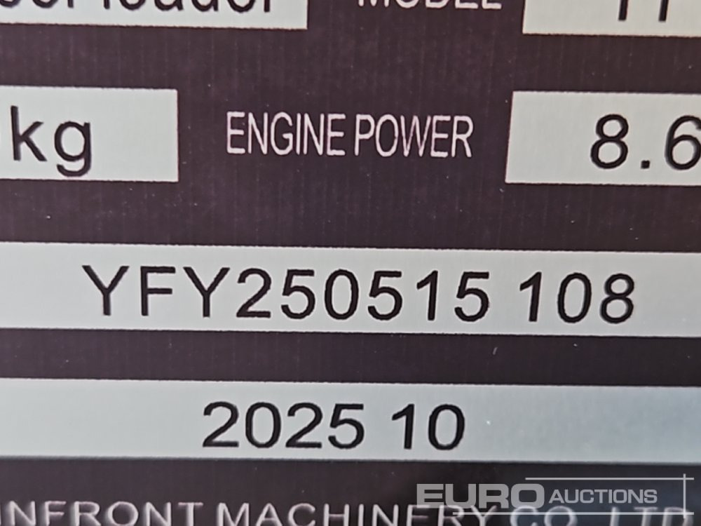 Unused 2025 Infront YF380 - Mini utovarivač: slika Unused 2025 Infront YF380 - Mini utovarivač Unused 2025 Infront YF380 - Mini utovarivač: slika Unused 2025 Infront YF380 - Mini utovarivač
