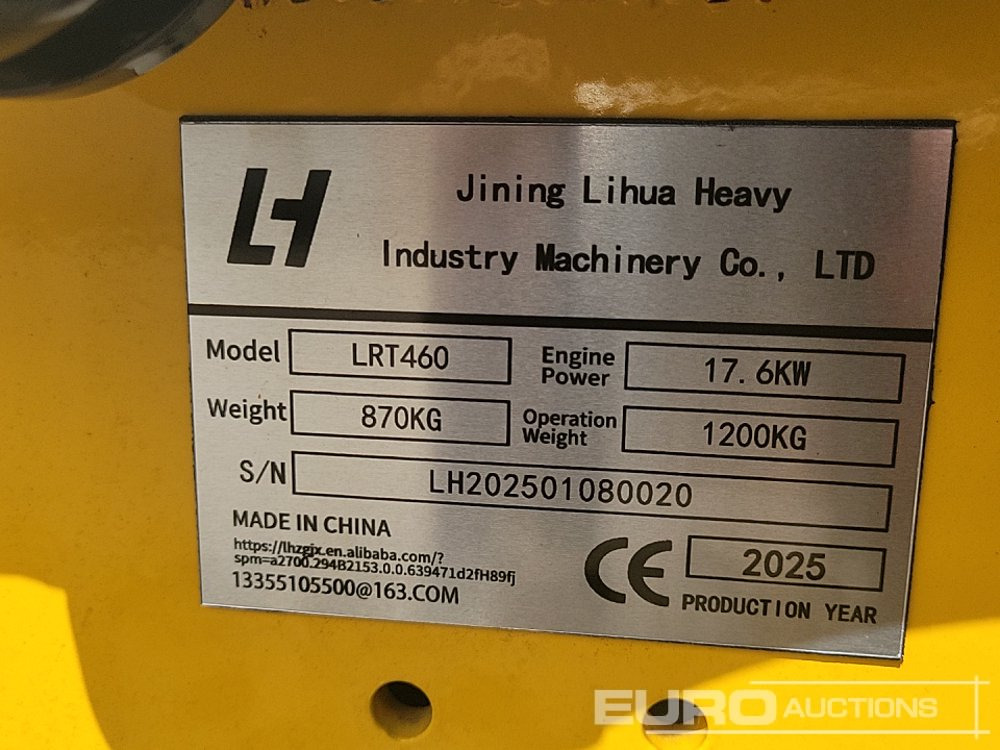 Mini utovarivač Unused 2025 LIHUA LRT460: slika Mini utovarivač Unused 2025 LIHUA LRT460