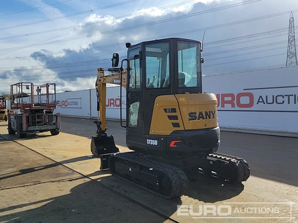 Unused 2025 Sany SY35U - Mini bager: slika  Unused 2025 Sany SY35U - Mini bager Unused 2025 Sany SY35U - Mini bager: slika  Unused 2025 Sany SY35U - Mini bager