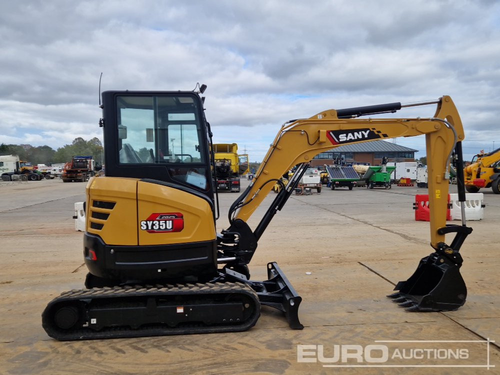 Mini bager Unused 2025 Sany SY35U: slika Mini bager Unused 2025 Sany SY35U
