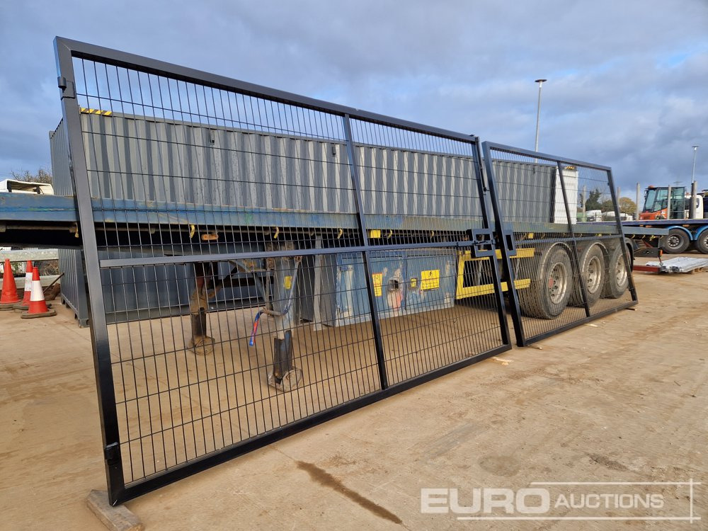 Unused 4m x 2.3m Heavy Duty Galvanized Powder Coated Gate (2 of), 100mm x 100mm Post (2 of), Assembly Kit (Black) - Građevinska oprema: slika Unused 4m x 2.3m Heavy Duty Galvanized Powder Coated Gate (2 of), 100mm x 100mm Post (2 of), Assembly Kit (Black) - Građevinska oprema Unused 4m x 2.3m Heavy Duty Galvanized Powder Coated Gate (2 of), 100mm x 100mm Post (2 of), Assembly Kit (Black) - Građevinska oprema: slika Unused 4m x 2.3m Heavy Duty Galvanized Powder Coated Gate (2 of), 100mm x 100mm Post (2 of), Assembly Kit (Black) - Građevinska oprema