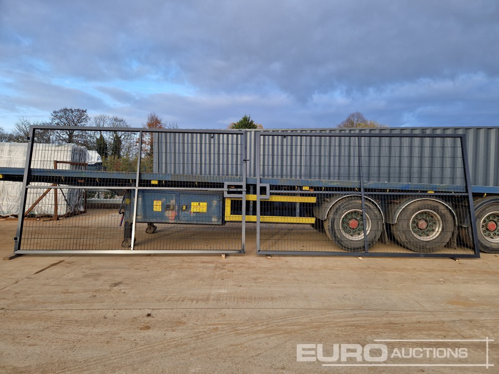 Unused 4m x 2.3m Heavy Duty Galvanized Powder Coated Gate (2 of), 100mm x 100mm Post (2 of), Assembly Kit (Black) - Građevinska oprema: slika Unused 4m x 2.3m Heavy Duty Galvanized Powder Coated Gate (2 of), 100mm x 100mm Post (2 of), Assembly Kit (Black) - Građevinska oprema Unused 4m x 2.3m Heavy Duty Galvanized Powder Coated Gate (2 of), 100mm x 100mm Post (2 of), Assembly Kit (Black) - Građevinska oprema: slika Unused 4m x 2.3m Heavy Duty Galvanized Powder Coated Gate (2 of), 100mm x 100mm Post (2 of), Assembly Kit (Black) - Građevinska oprema