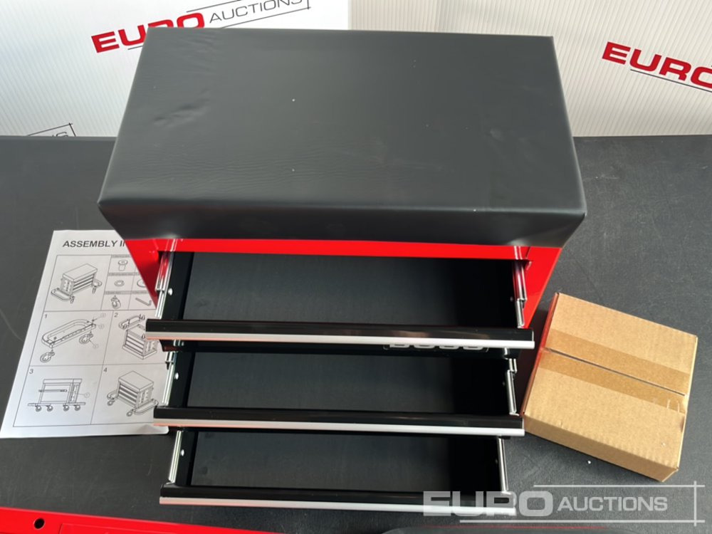 Oprema za radionice Unused Boss Wheeled Stool Tool Box, 3 Drawers, Magnetic Trays: slika Oprema za radionice Unused Boss Wheeled Stool Tool Box, 3 Drawers, Magnetic Trays Oprema za radionice Unused Boss Wheeled Stool Tool Box, 3 Drawers, Magnetic Trays: slika Oprema za radionice Unused Boss Wheeled Stool Tool Box, 3 Drawers, Magnetic Trays