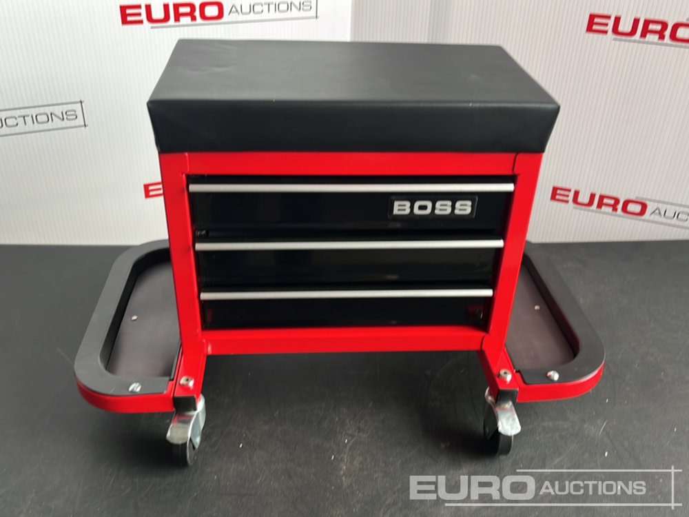 Oprema za radionice Unused Boss Wheeled Stool Tool Box, 3 Drawers, Magnetic Trays: slika Oprema za radionice Unused Boss Wheeled Stool Tool Box, 3 Drawers, Magnetic Trays Oprema za radionice Unused Boss Wheeled Stool Tool Box, 3 Drawers, Magnetic Trays: slika Oprema za radionice Unused Boss Wheeled Stool Tool Box, 3 Drawers, Magnetic Trays