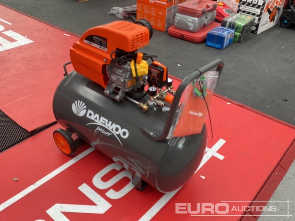 Unused Daewoo DAAC100CV 100 Litre 230 Volt Compressor - Zračni kompresor: slika Unused Daewoo DAAC100CV 100 Litre 230 Volt Compressor - Zračni kompresor Unused Daewoo DAAC100CV 100 Litre 230 Volt Compressor - Zračni kompresor: slika Unused Daewoo DAAC100CV 100 Litre 230 Volt Compressor - Zračni kompresor