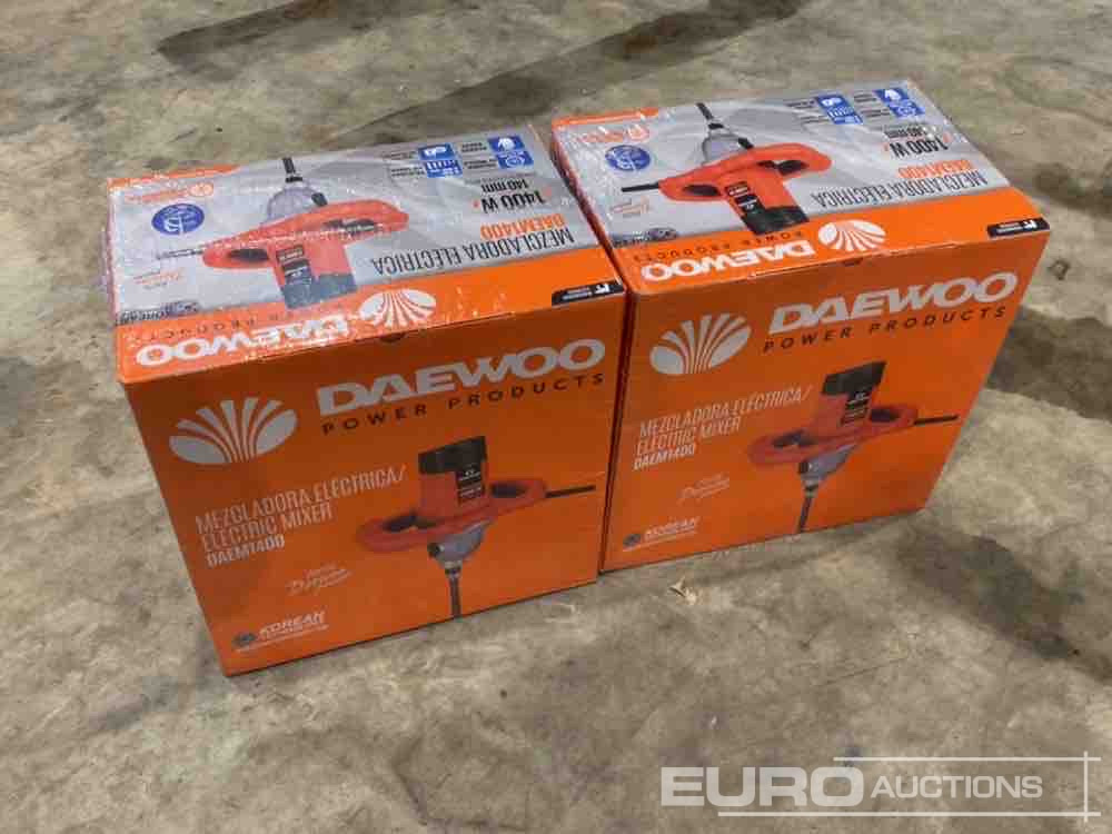 Unused Daewoo DAEM1400 1400W Paddle Mixer (2 of) - Oprema za radionice: slika Unused Daewoo DAEM1400 1400W Paddle Mixer (2 of) - Oprema za radionice Unused Daewoo DAEM1400 1400W Paddle Mixer (2 of) - Oprema za radionice: slika Unused Daewoo DAEM1400 1400W Paddle Mixer (2 of) - Oprema za radionice