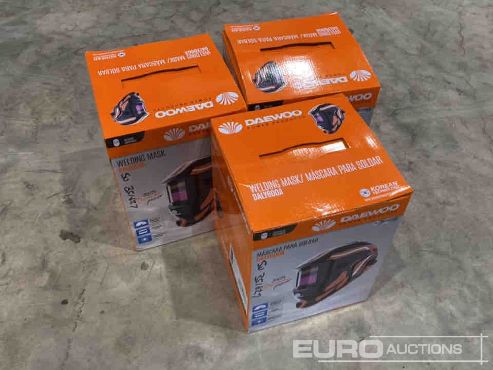 Unused Daewoo DALYG600B Welding Mask (2 of) - Oprema za radionice: slika Unused Daewoo DALYG600B Welding Mask (2 of) - Oprema za radionice Unused Daewoo DALYG600B Welding Mask (2 of) - Oprema za radionice: slika Unused Daewoo DALYG600B Welding Mask (2 of) - Oprema za radionice