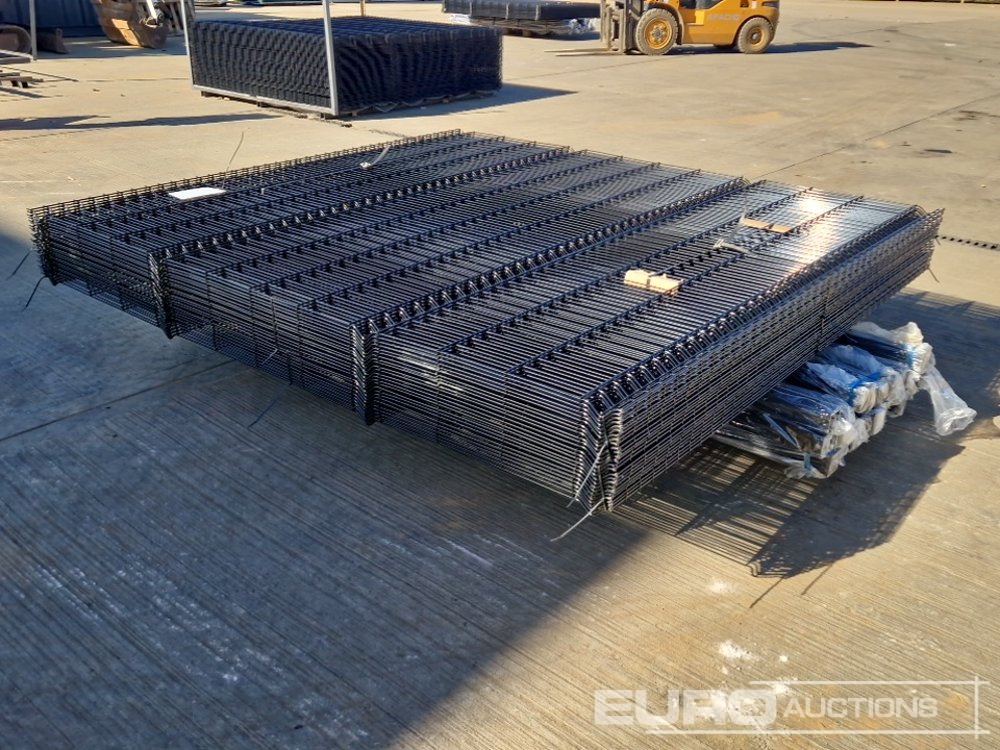 Unused Galvanised & Powder Coated Heavy Duty (5mm) Wire Mesh Fencing, 25 x H2.4m x W2.2m Panels, 26 x 60mm x 60mm x3m Posts, with Fittings (Black) - Građevinska oprema: slika Unused Galvanised & Powder Coated Heavy Duty (5mm) Wire Mesh Fencing, 25 x H2.4m x W2.2m Panels, 26 x 60mm x 60mm x3m Posts, with Fittings (Black) - Građevinska oprema Unused Galvanised & Powder Coated Heavy Duty (5mm) Wire Mesh Fencing, 25 x H2.4m x W2.2m Panels, 26 x 60mm x 60mm x3m Posts, with Fittings (Black) - Građevinska oprema: slika Unused Galvanised & Powder Coated Heavy Duty (5mm) Wire Mesh Fencing, 25 x H2.4m x W2.2m Panels, 26 x 60mm x 60mm x3m Posts, with Fittings (Black) - Građevinska oprema
