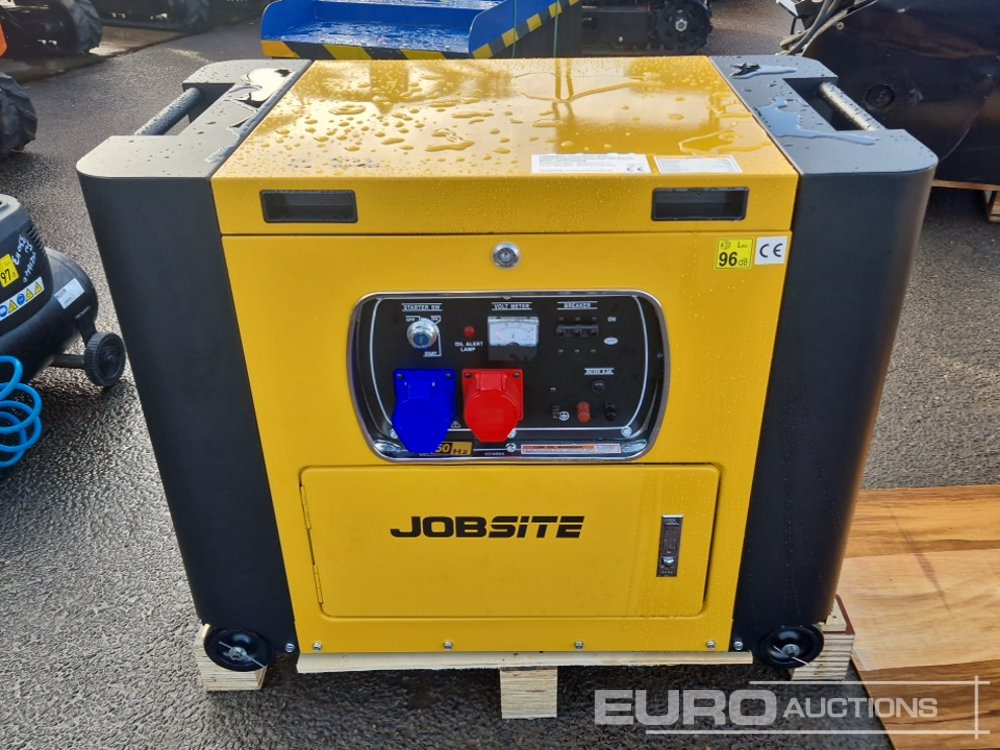 Unused Jobsite 4.5Kw Diesel Generator, Electric Start, Remote Control - Generatorski set: slika Unused Jobsite 4.5Kw Diesel Generator, Electric Start, Remote Control - Generatorski set Unused Jobsite 4.5Kw Diesel Generator, Electric Start, Remote Control - Generatorski set: slika Unused Jobsite 4.5Kw Diesel Generator, Electric Start, Remote Control - Generatorski set