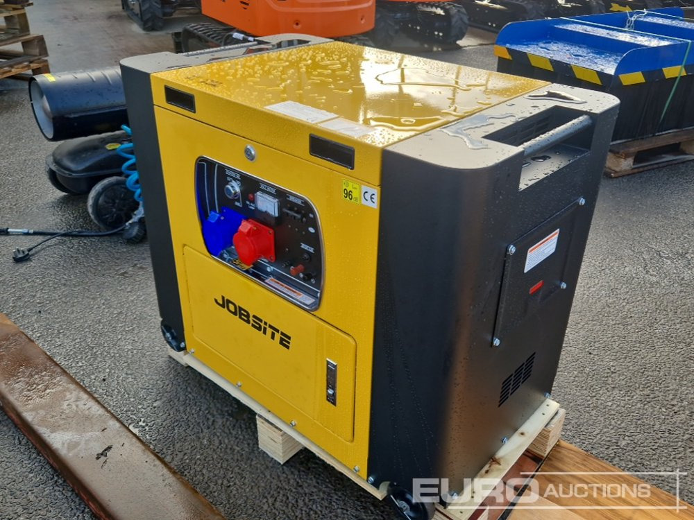 Unused Jobsite 4.5Kw Diesel Generator, Electric Start, Remote Control - Generatorski set: slika Unused Jobsite 4.5Kw Diesel Generator, Electric Start, Remote Control - Generatorski set Unused Jobsite 4.5Kw Diesel Generator, Electric Start, Remote Control - Generatorski set: slika Unused Jobsite 4.5Kw Diesel Generator, Electric Start, Remote Control - Generatorski set