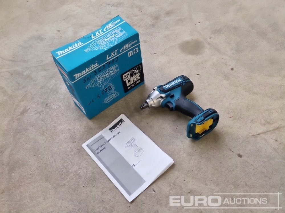 Unused Makita DTW190 18V 1/2" Li-Ion LXT Impact Wrench (Body Only) - Građevinska oprema: slika Unused Makita DTW190 18V 1/2" Li-Ion LXT Impact Wrench (Body Only) - Građevinska oprema Unused Makita DTW190 18V 1/2" Li-Ion LXT Impact Wrench (Body Only) - Građevinska oprema: slika Unused Makita DTW190 18V 1/2" Li-Ion LXT Impact Wrench (Body Only) - Građevinska oprema