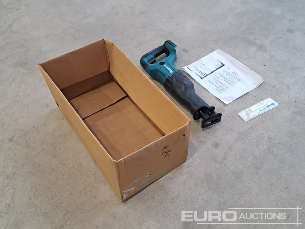 Unused Makita XRJ04 18V Cordless Recipricating Saw (Body Only) - Građevinska oprema: slika Unused Makita XRJ04 18V Cordless Recipricating Saw (Body Only) - Građevinska oprema Unused Makita XRJ04 18V Cordless Recipricating Saw (Body Only) - Građevinska oprema: slika Unused Makita XRJ04 18V Cordless Recipricating Saw (Body Only) - Građevinska oprema